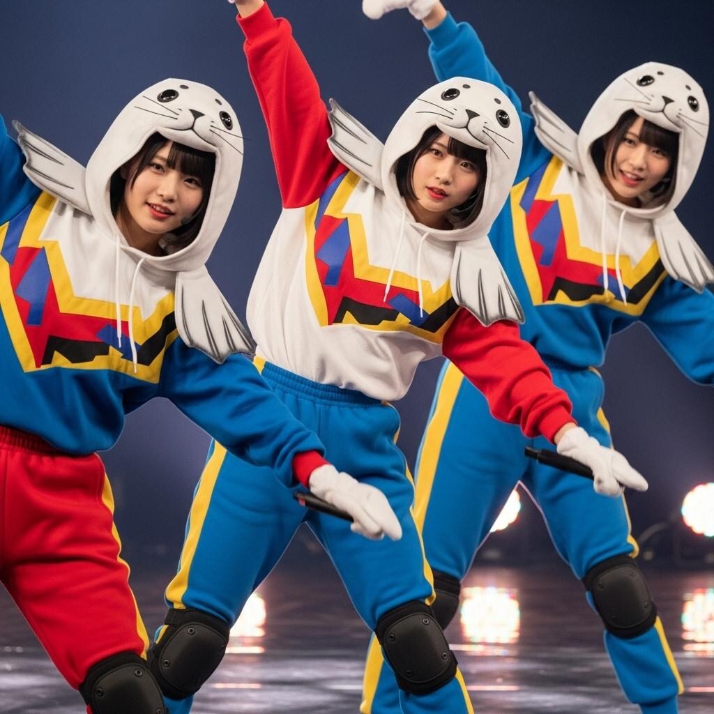 ジタバタ するなよ♪アザラシが 来るぜ！