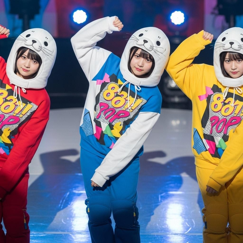 ジタバタ するなよ♪アザラシが 来るぜ！