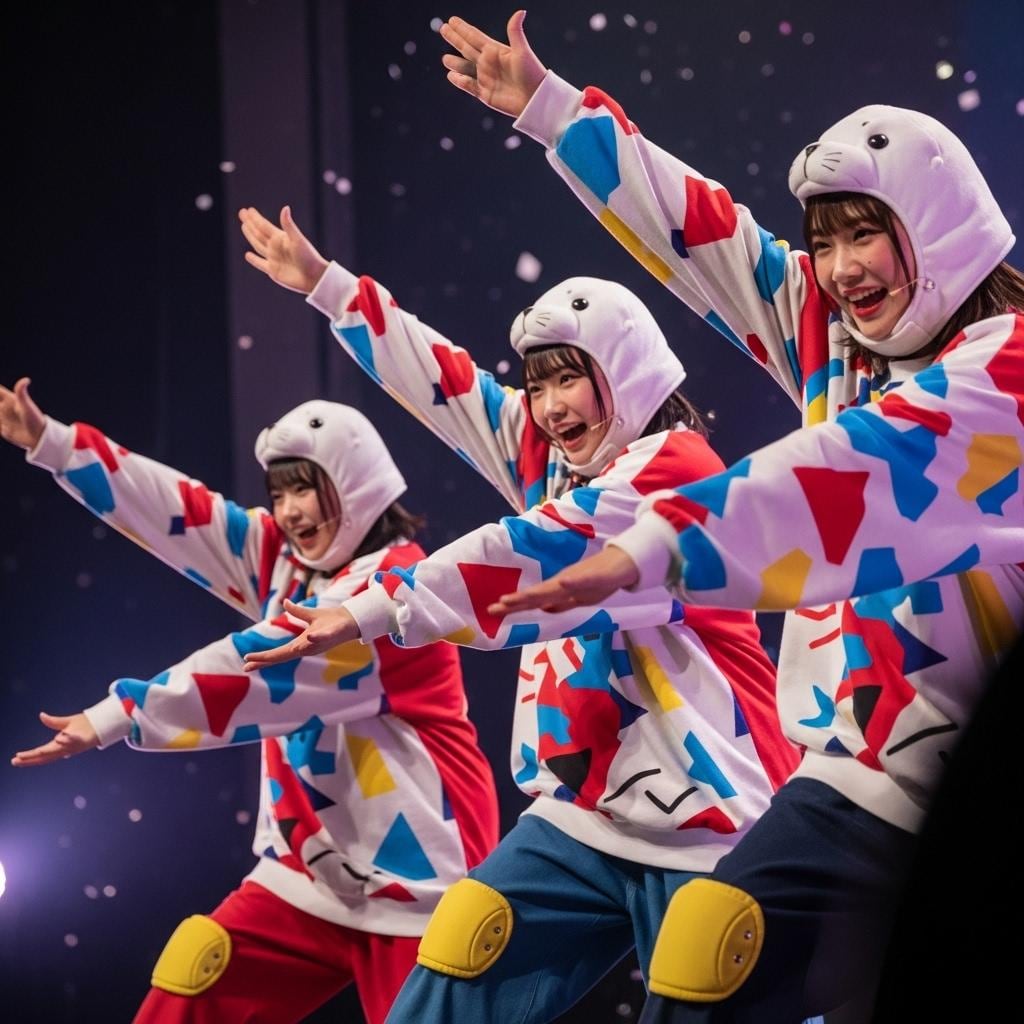 ジタバタ するなよ♪アザラシが 来るぜ！