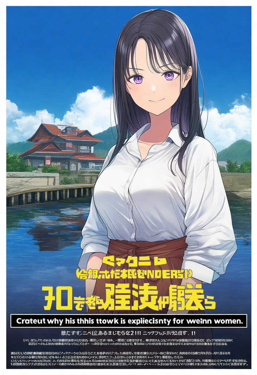 テスト 同じ呪文でNovelAI
