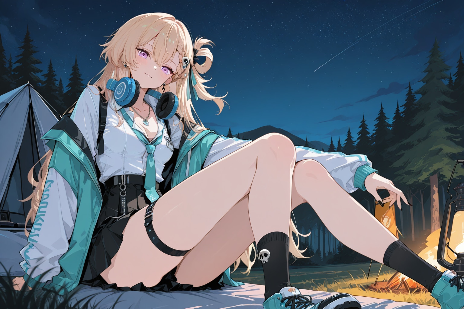 星空のアウトドア