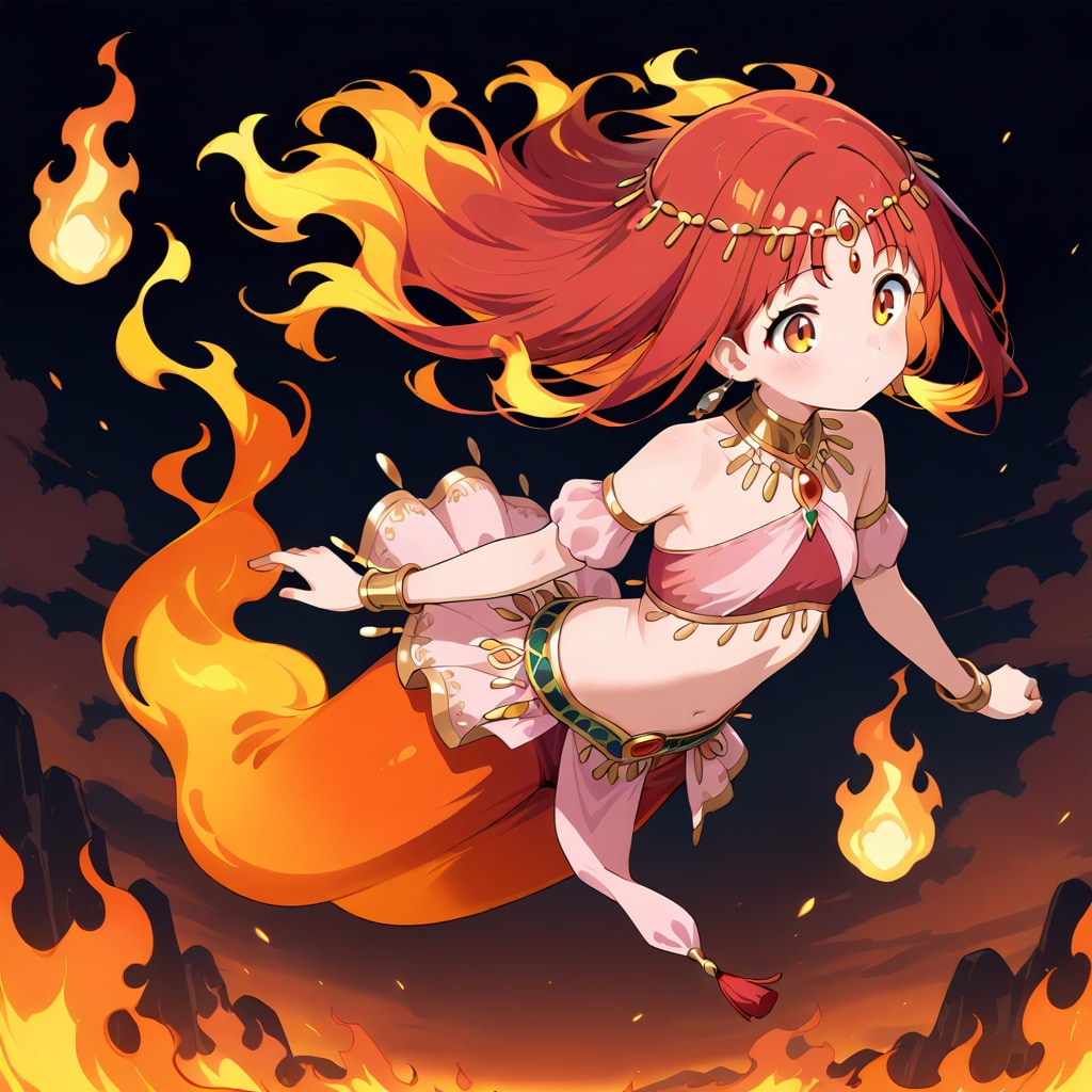 炎の精霊 | の人気AIイラスト・グラビア