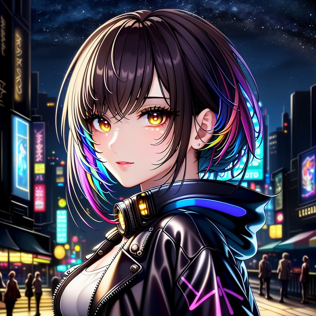 AIイラスト　サイバーパンク