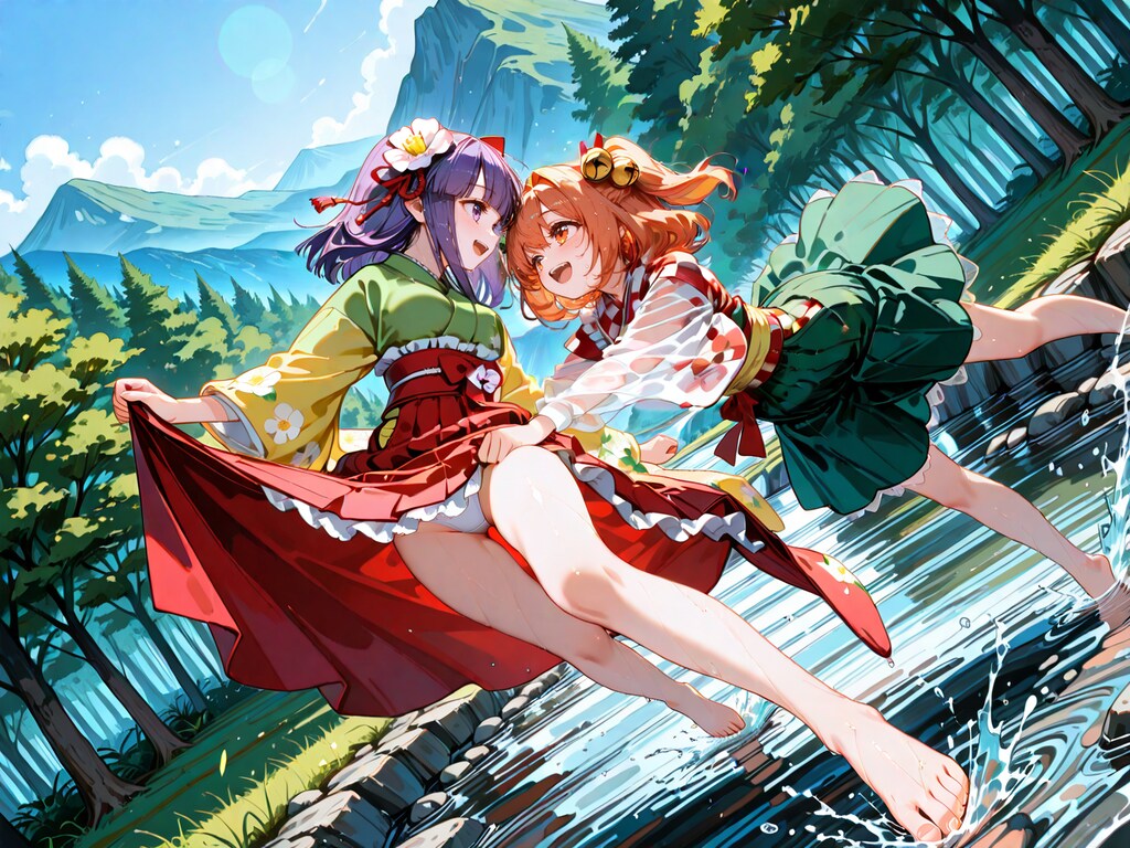 東方娘つめあわせ・2（はだしVer)