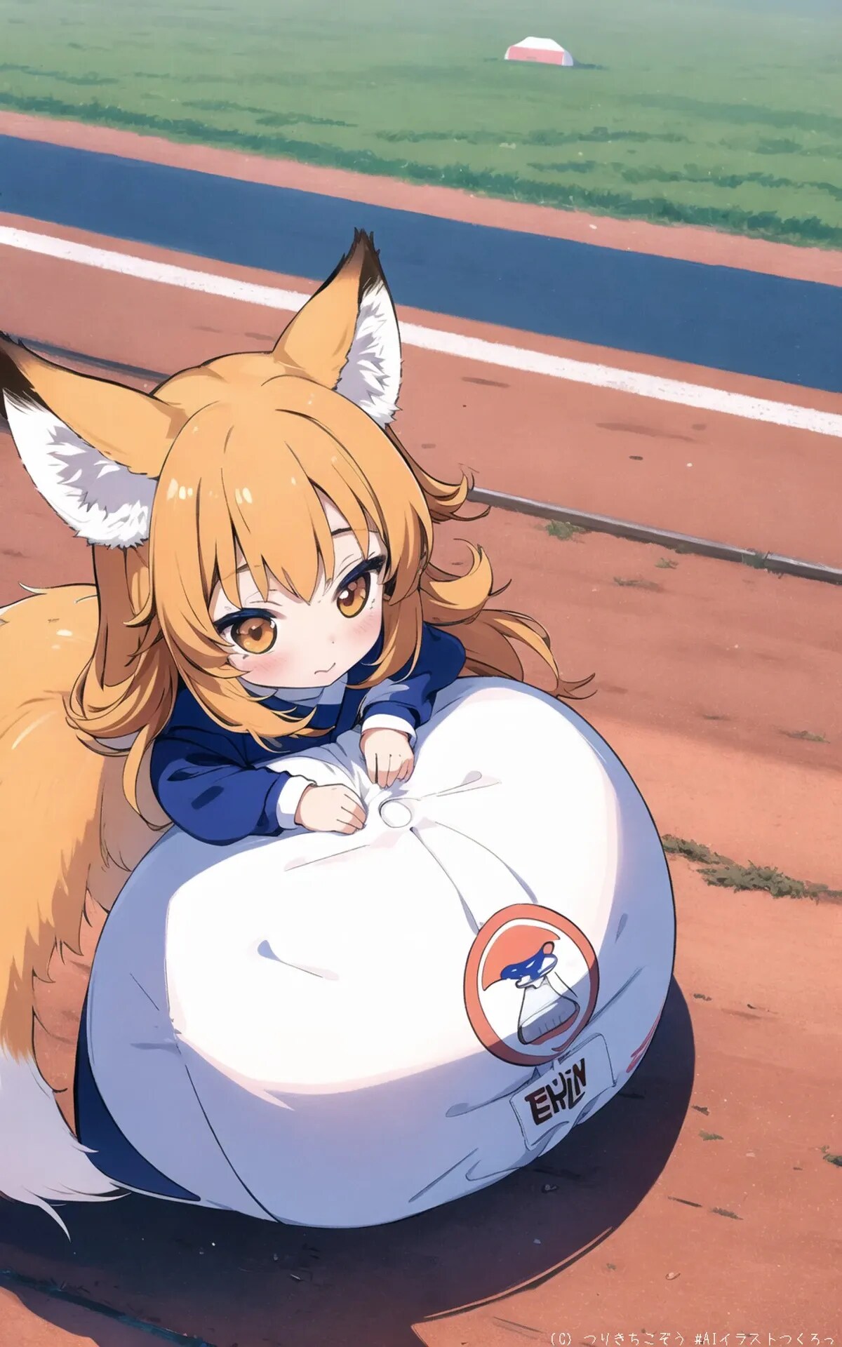 遊ぶ茜音さん