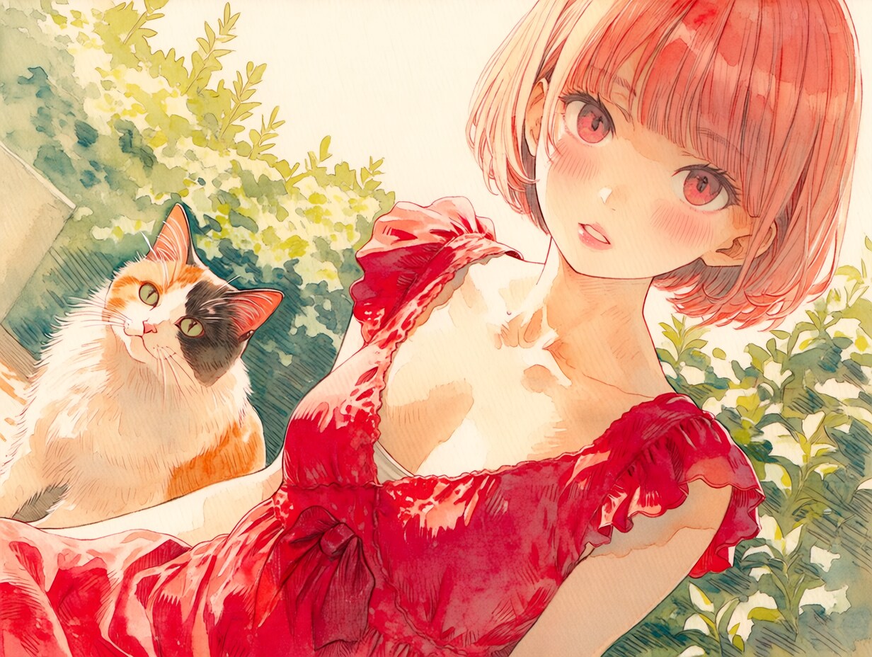 優雅なPHOENIXちゃん（２）nigi7 | の人気AIイラスト・グラビア