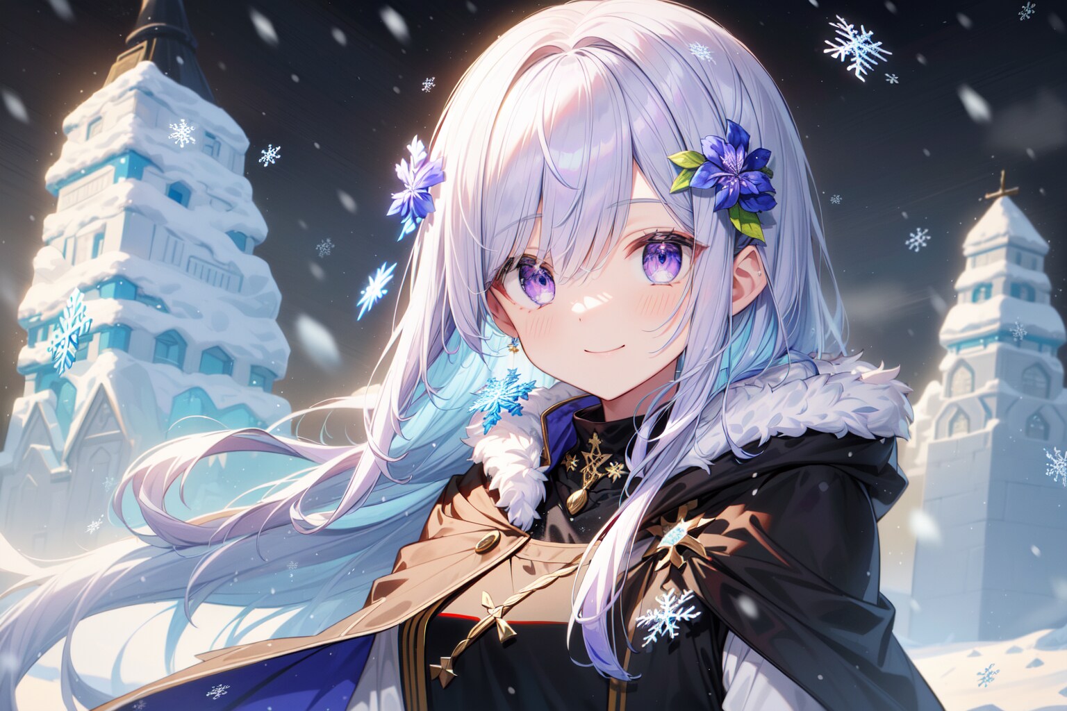 雪の夜のうちの子