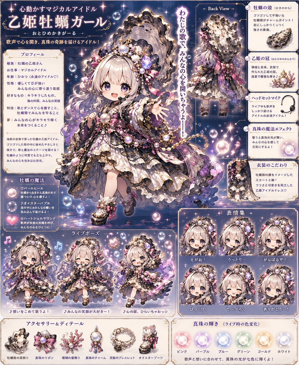 相談役室歌姫 心動かすマジカルアイドル乙姫牡蠣ガール