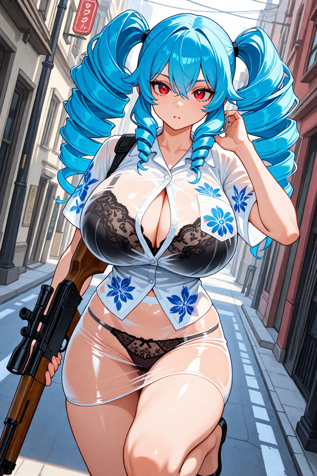 青髪ちゃん