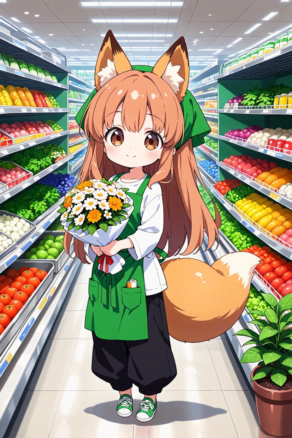 お花コーナー