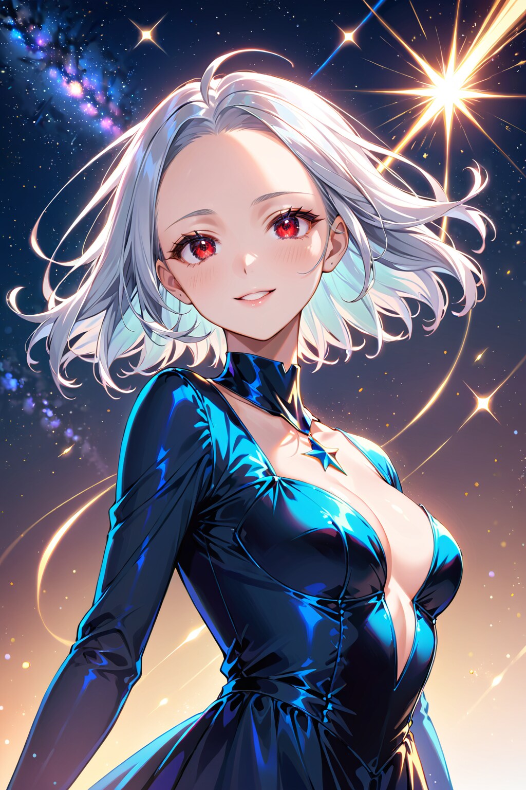 星空と女の子　その７