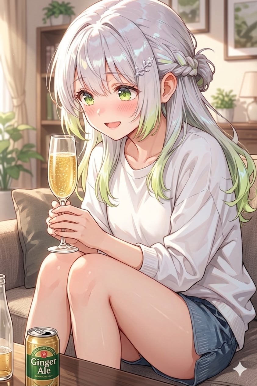 シャンパングラスで乾杯