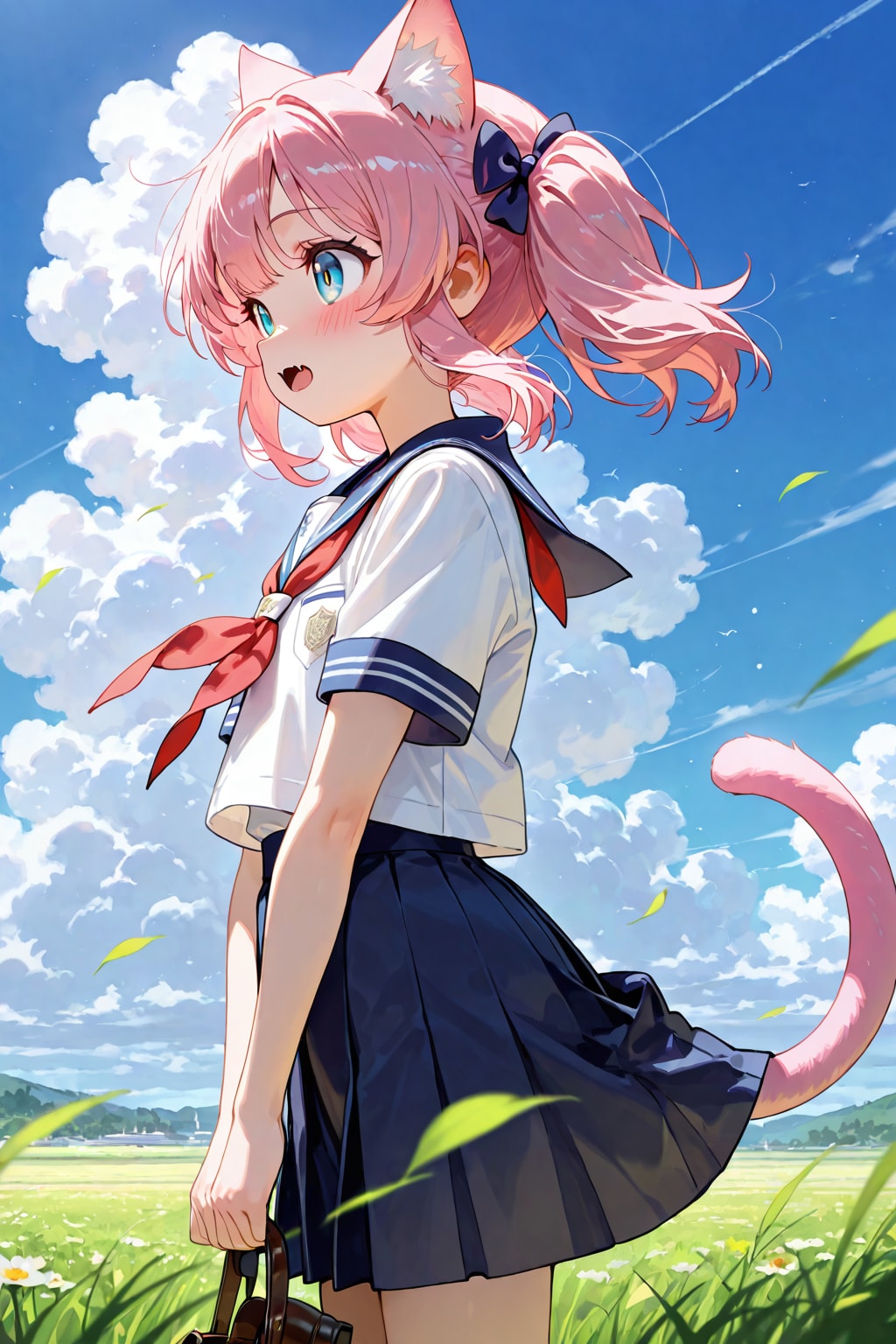 今日の猫耳ピンクちゃん