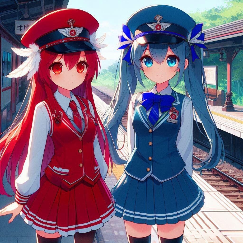 鉄道系魔法少女イオニア＆ラーラ