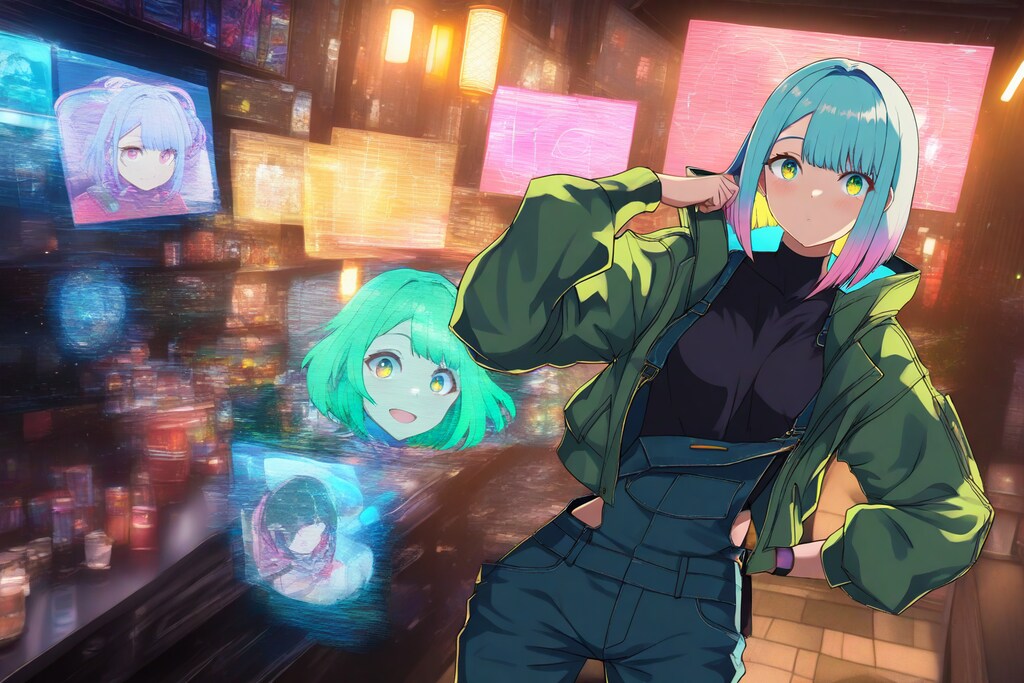 侵入禁止ゾーンに、彼女は笑う