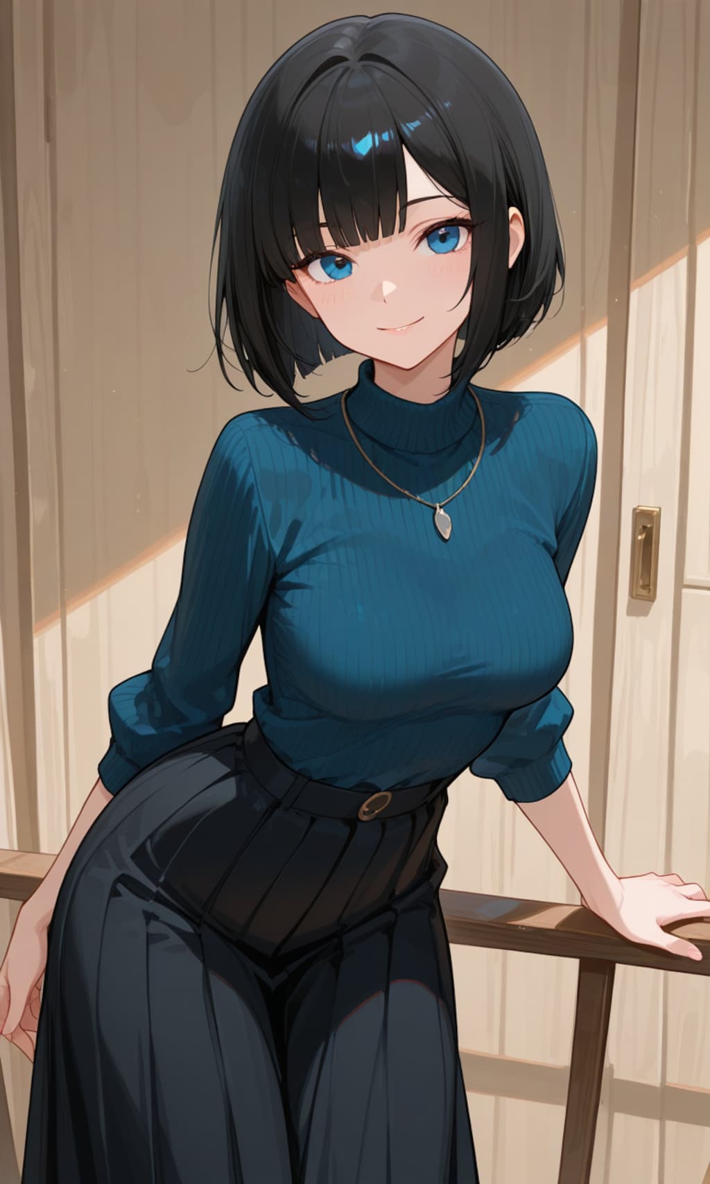 ロングスカート愛好家様主催投稿企画【黒髪栞】投稿作品