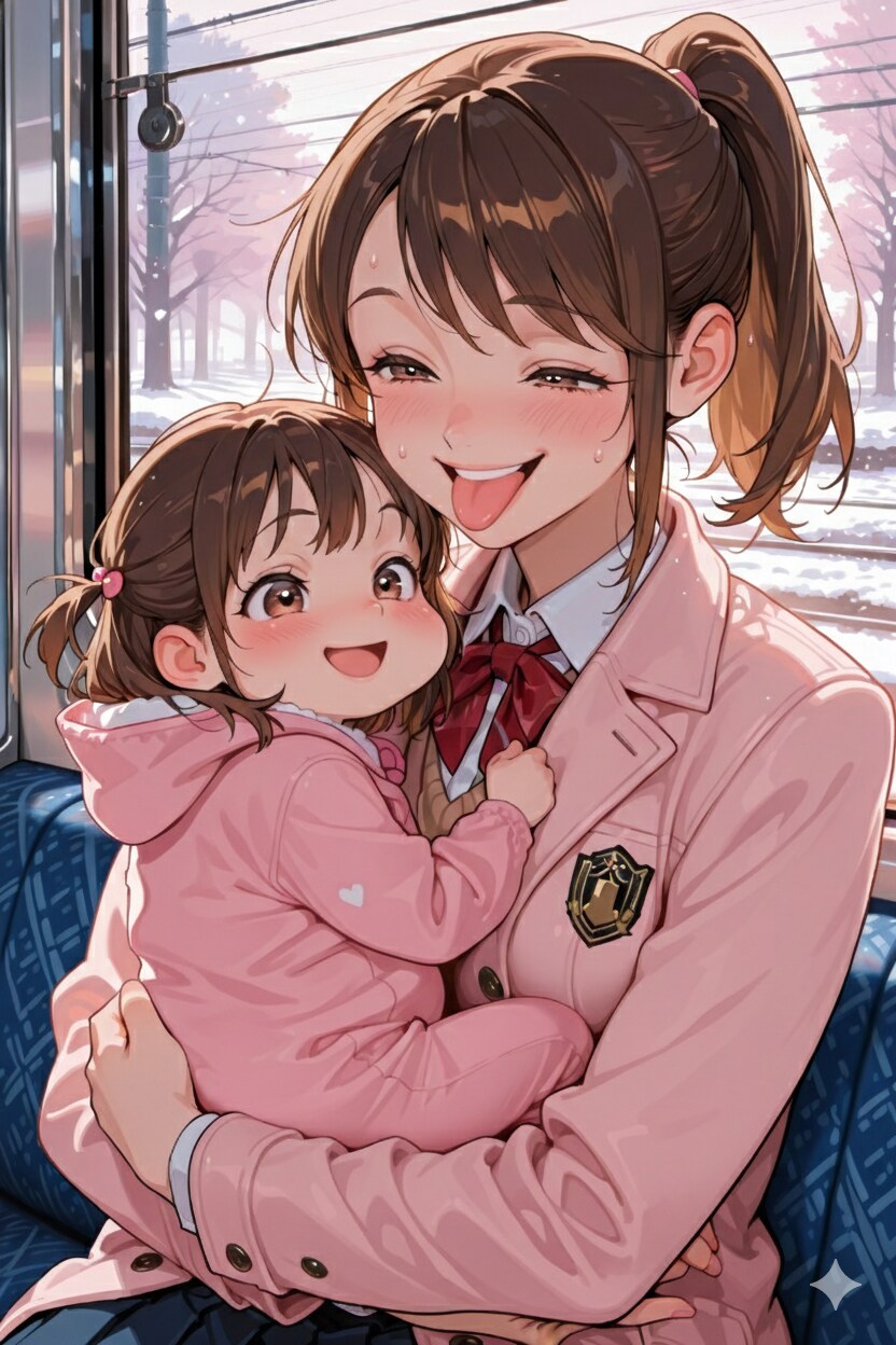 べろべろばぁ♪