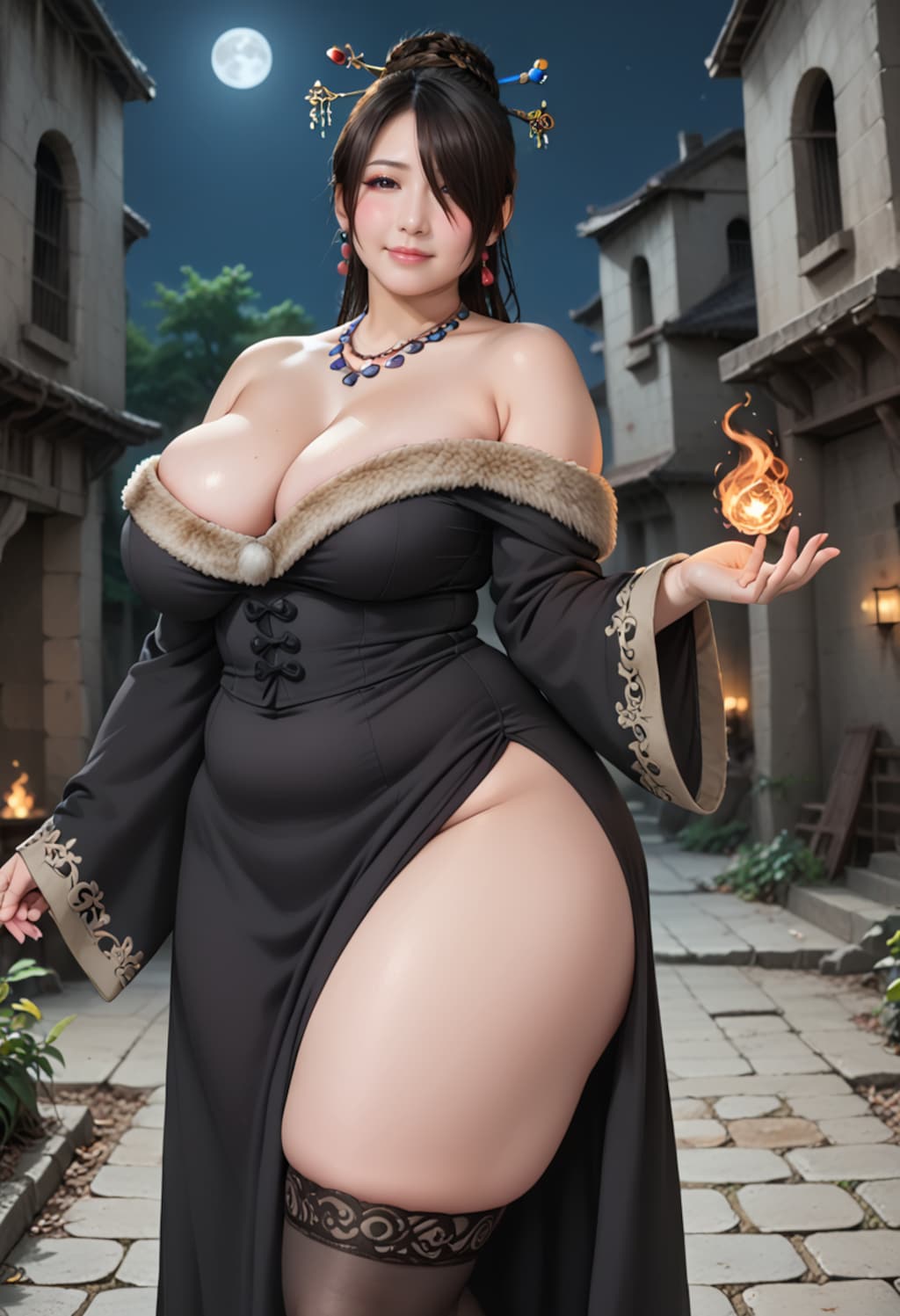 むちむち黒魔道士