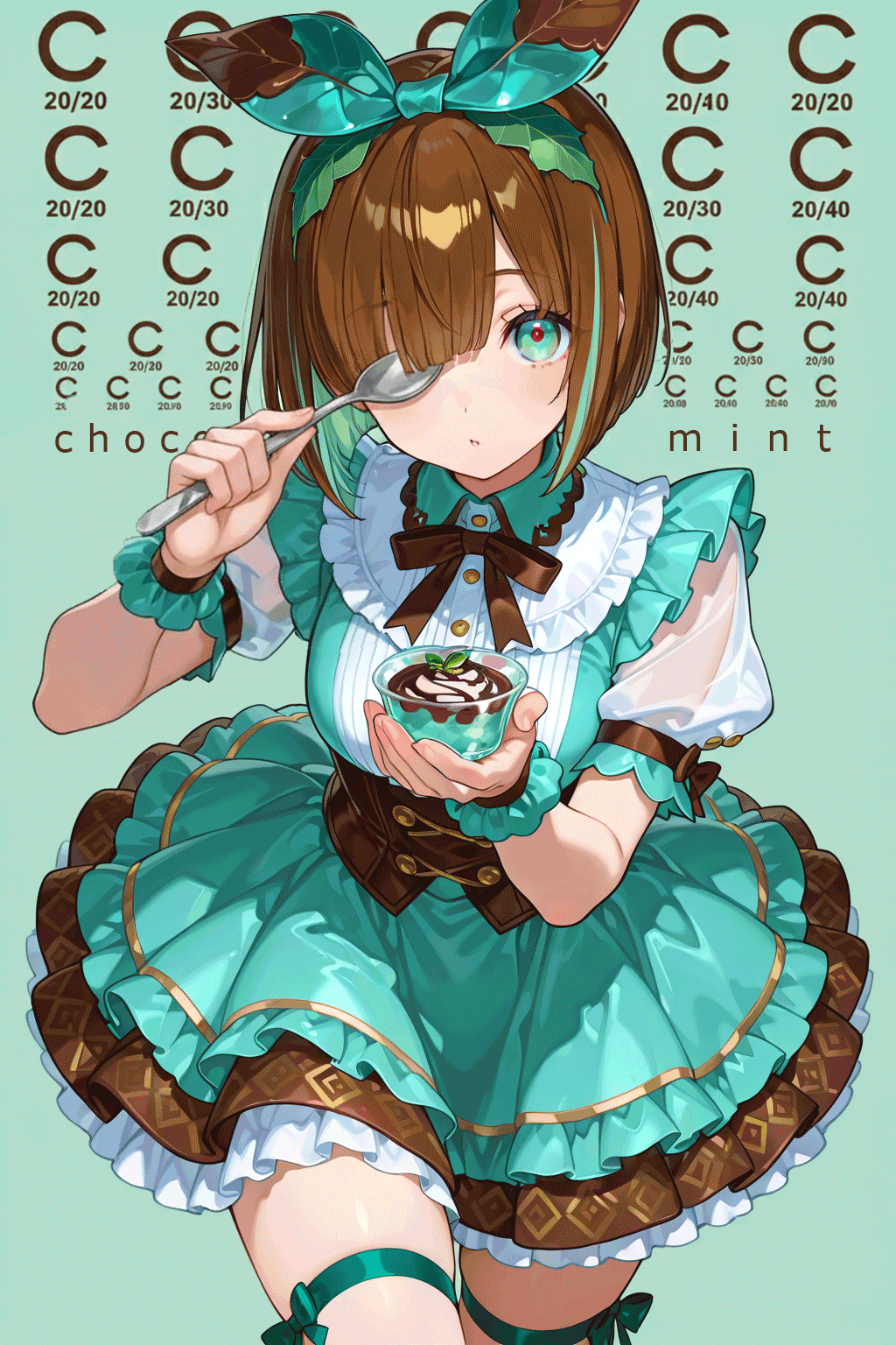 チョコミントの日 | の人気AIイラスト・グラビア