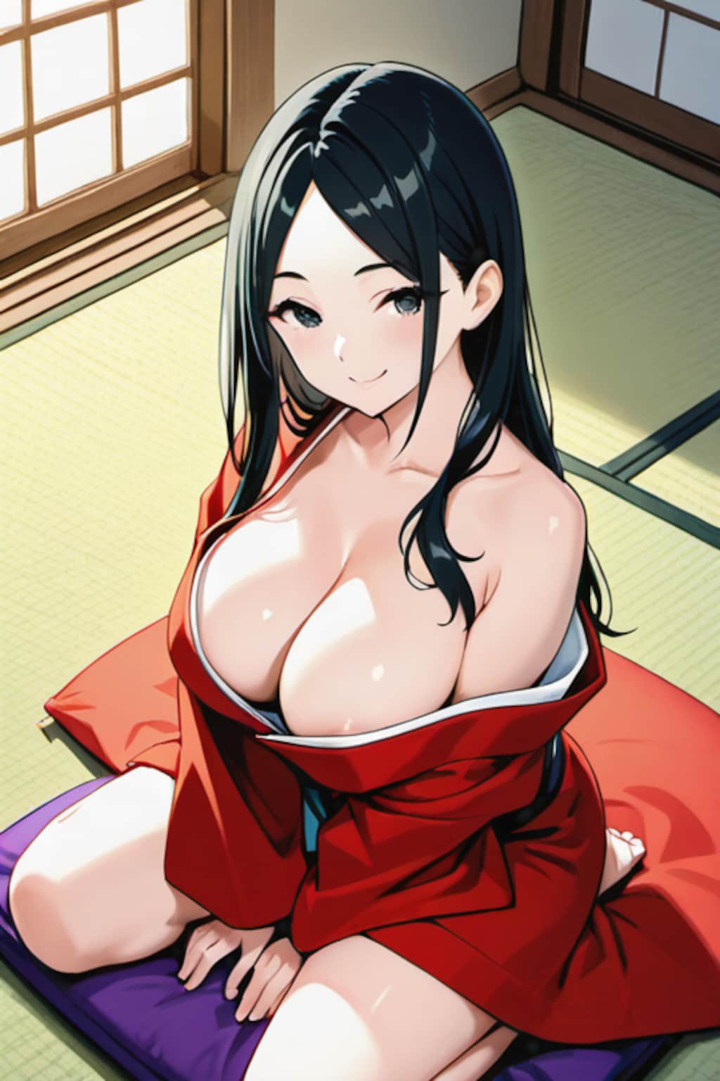 ぺたん座り