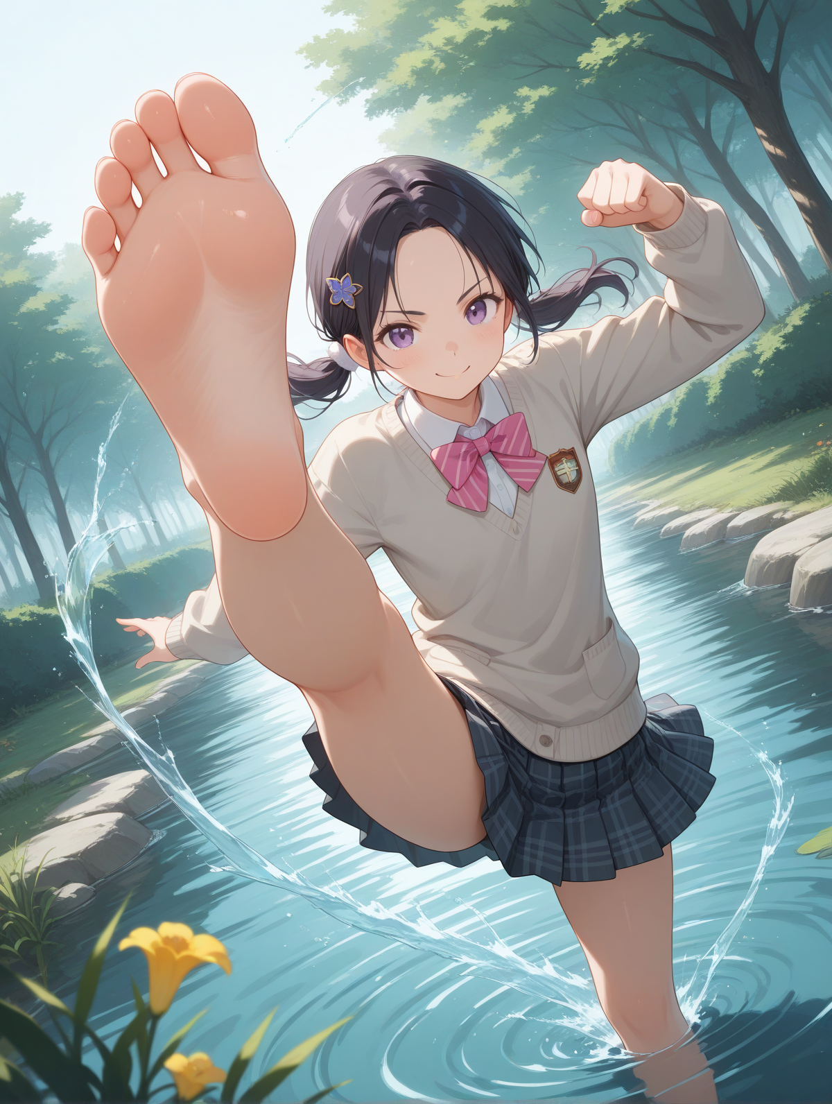 空手の娘 | の人気AIイラスト・グラビア