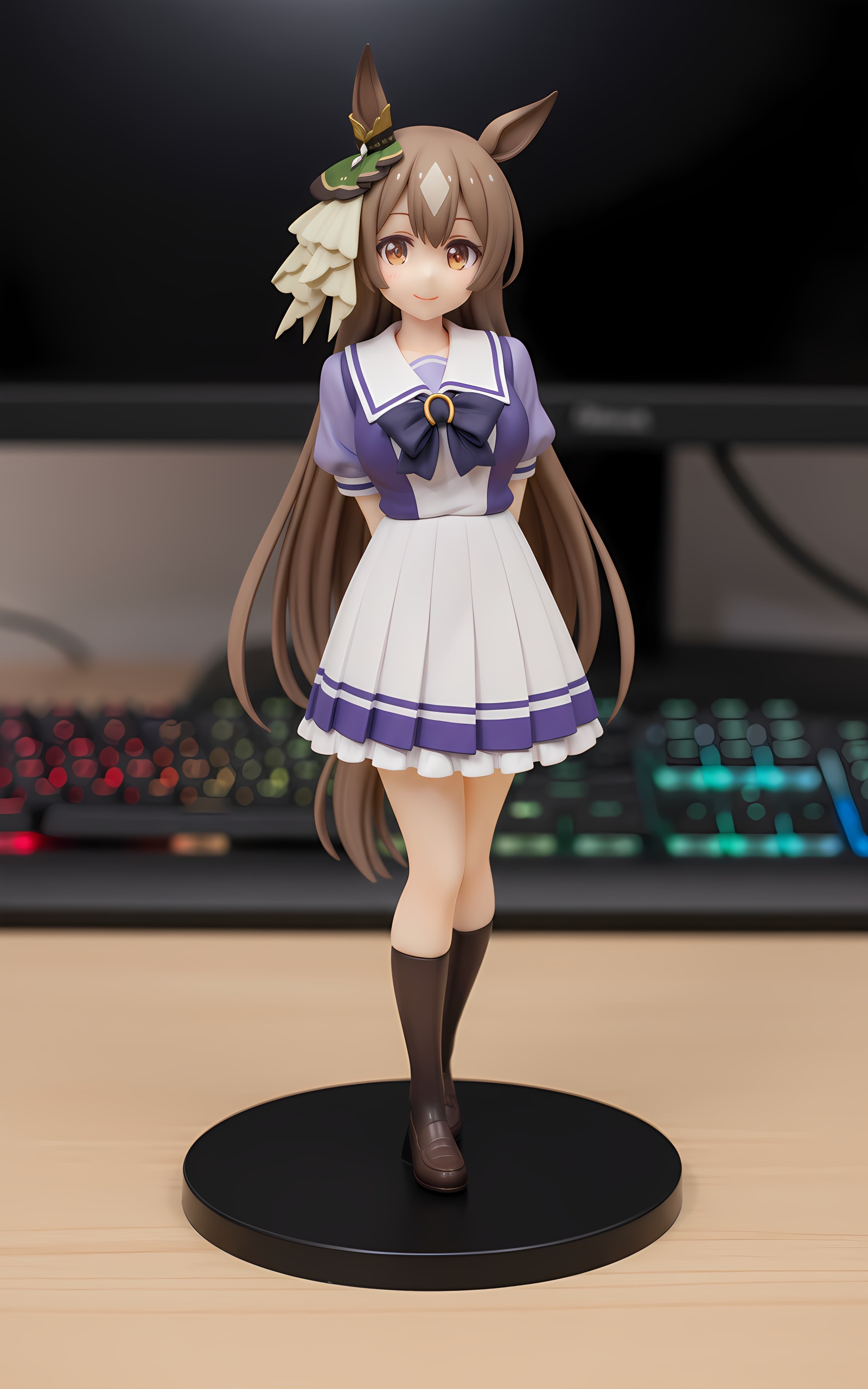 サトノダイヤモンド フィギュア風 | の人気AIイラスト・グラビア