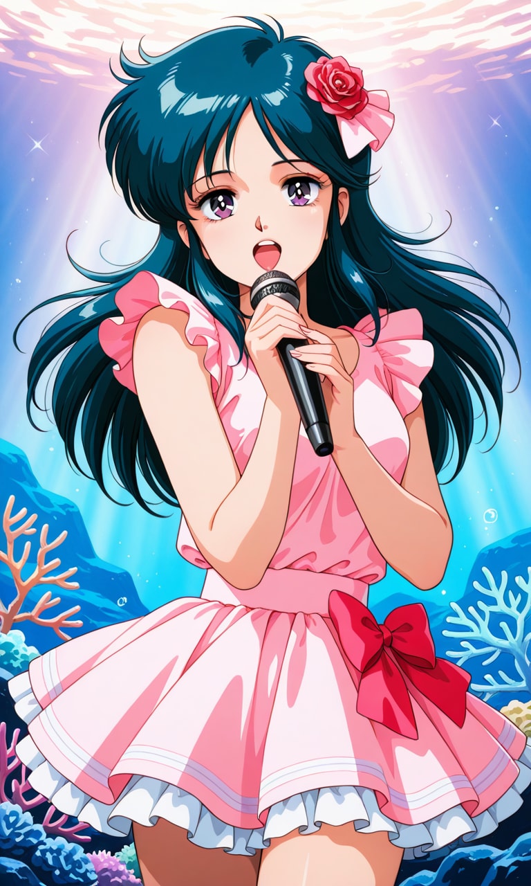 【歌】青い珊瑚礁 | の人気AIイラスト・グラビア