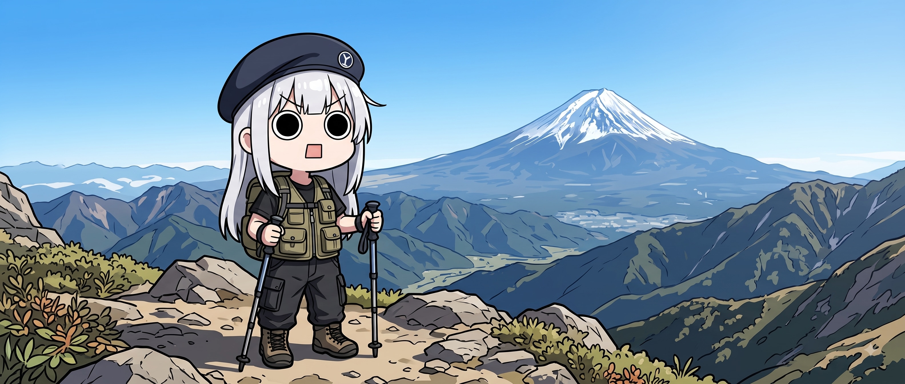 山の日えらいこっちゃ嬢