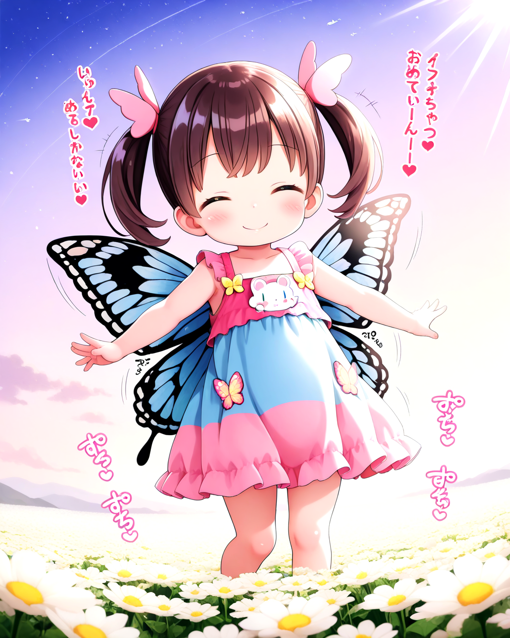 蝶々の樹音ちゃん♡