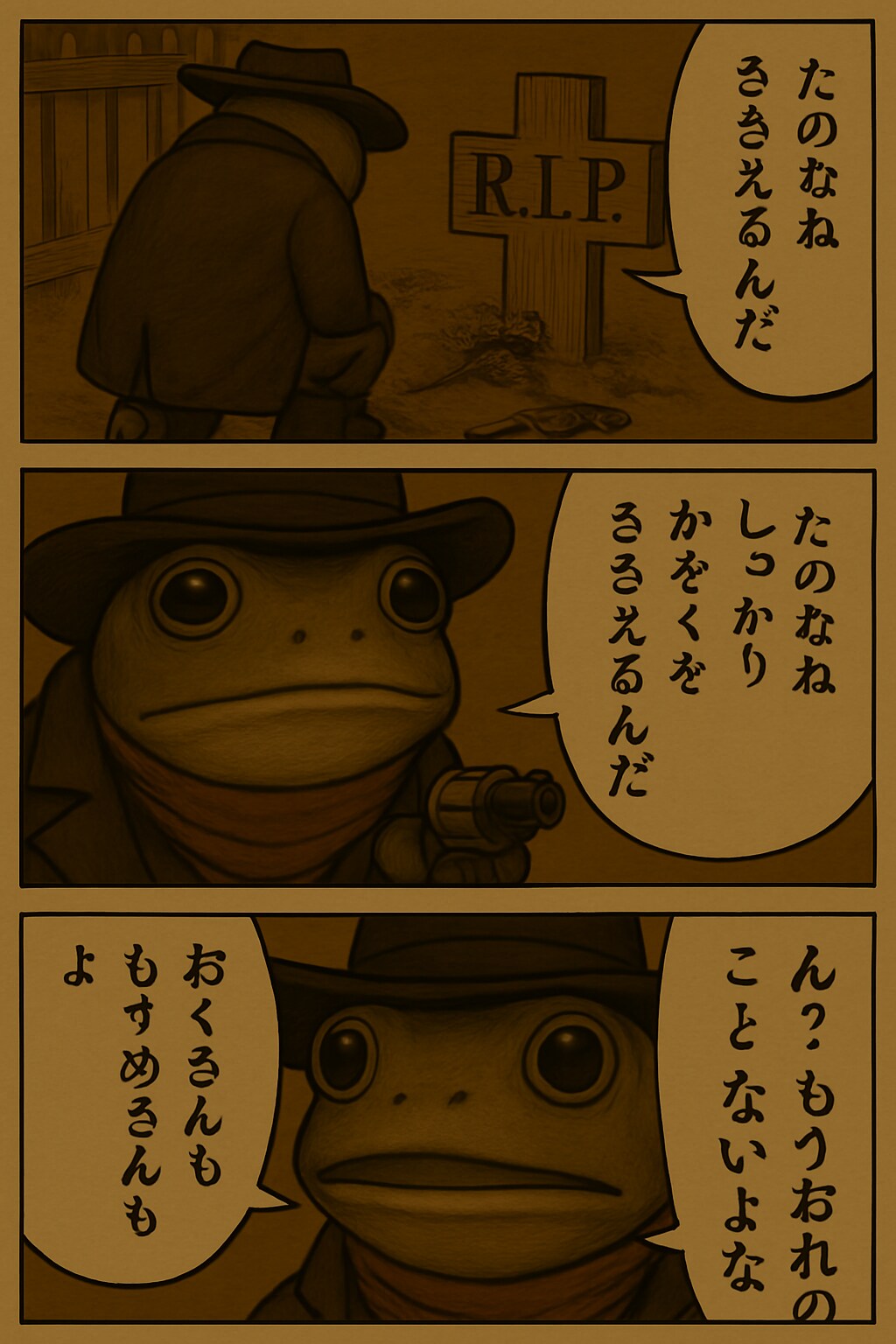 西部劇でくにへかえす