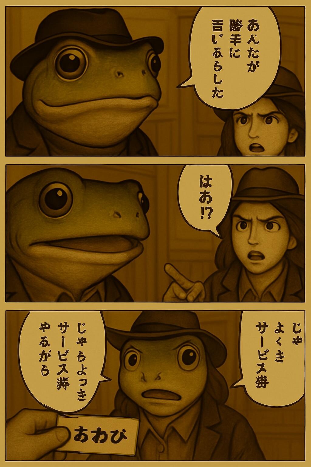 西部劇でくにへかえす