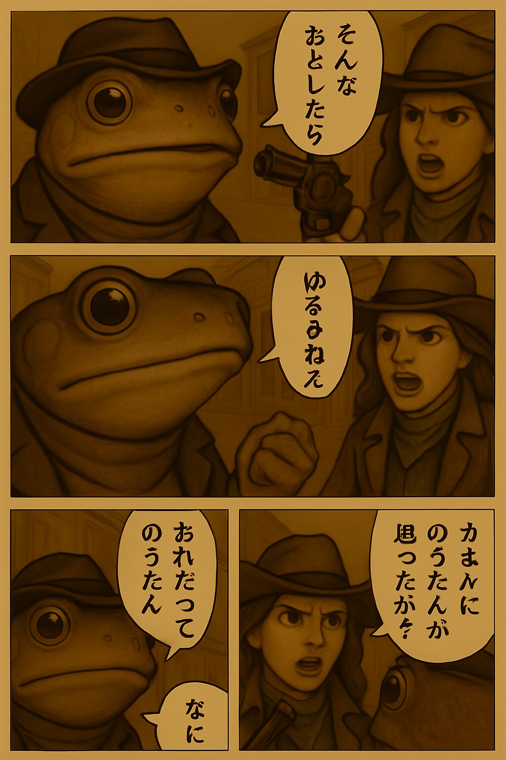 西部劇でくにへかえす