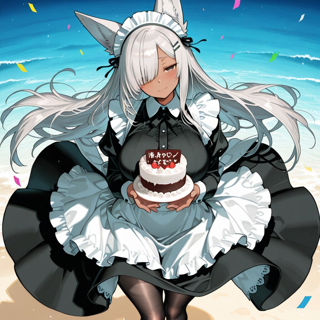 紫苑さん誕生日FA | の人気AIイラスト・グラビア