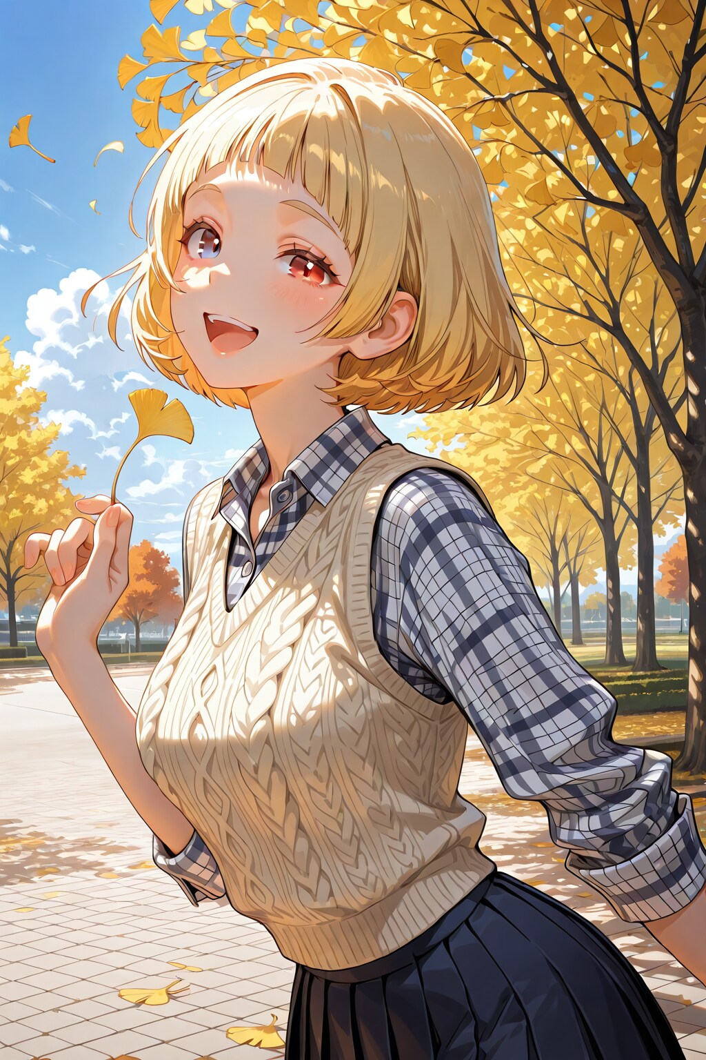 秋のコーデ　美愛ver. | の人気AIイラスト・グラビア