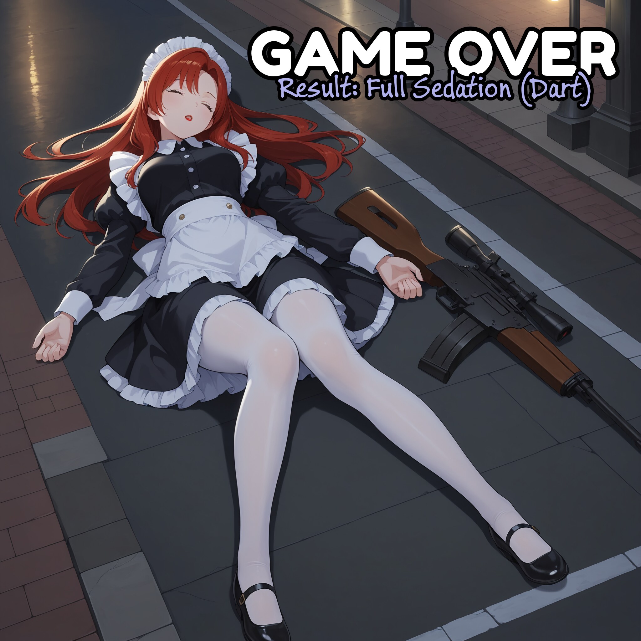 メイド・バトル - Game Over
