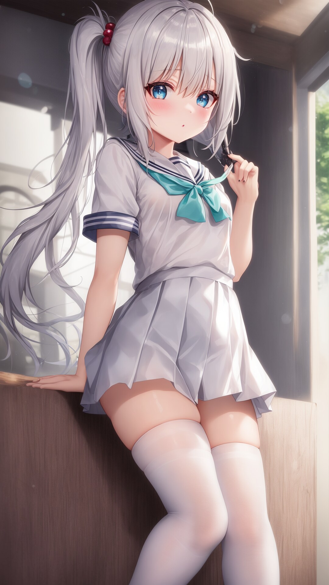 そんなところで何してるの？
