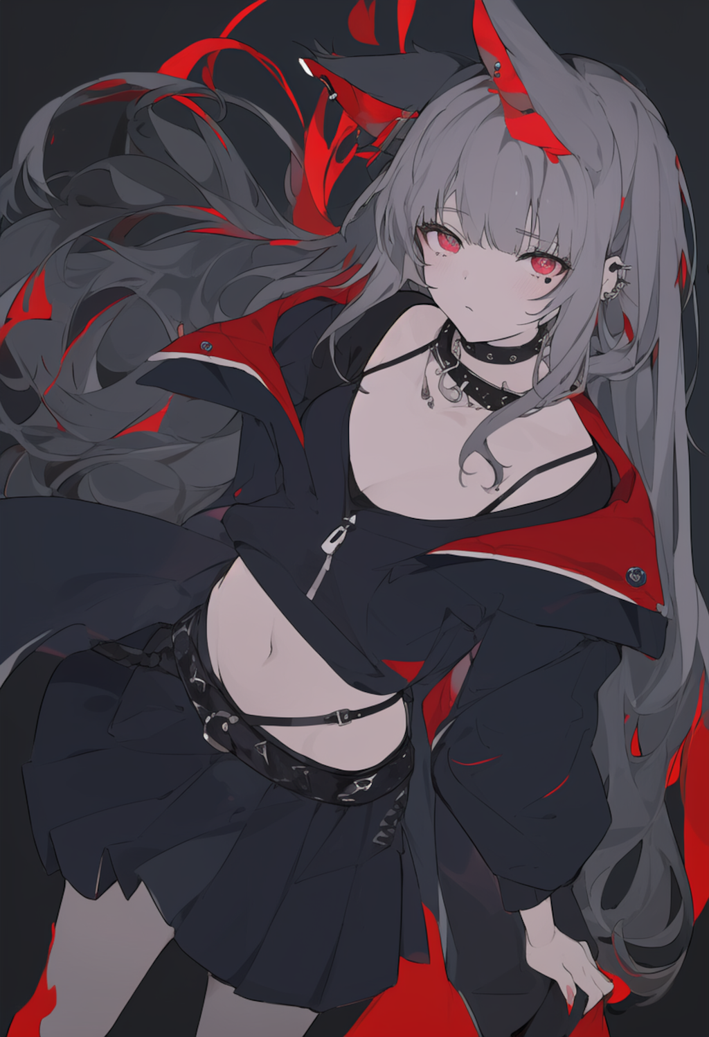 ピアス狼さん３
