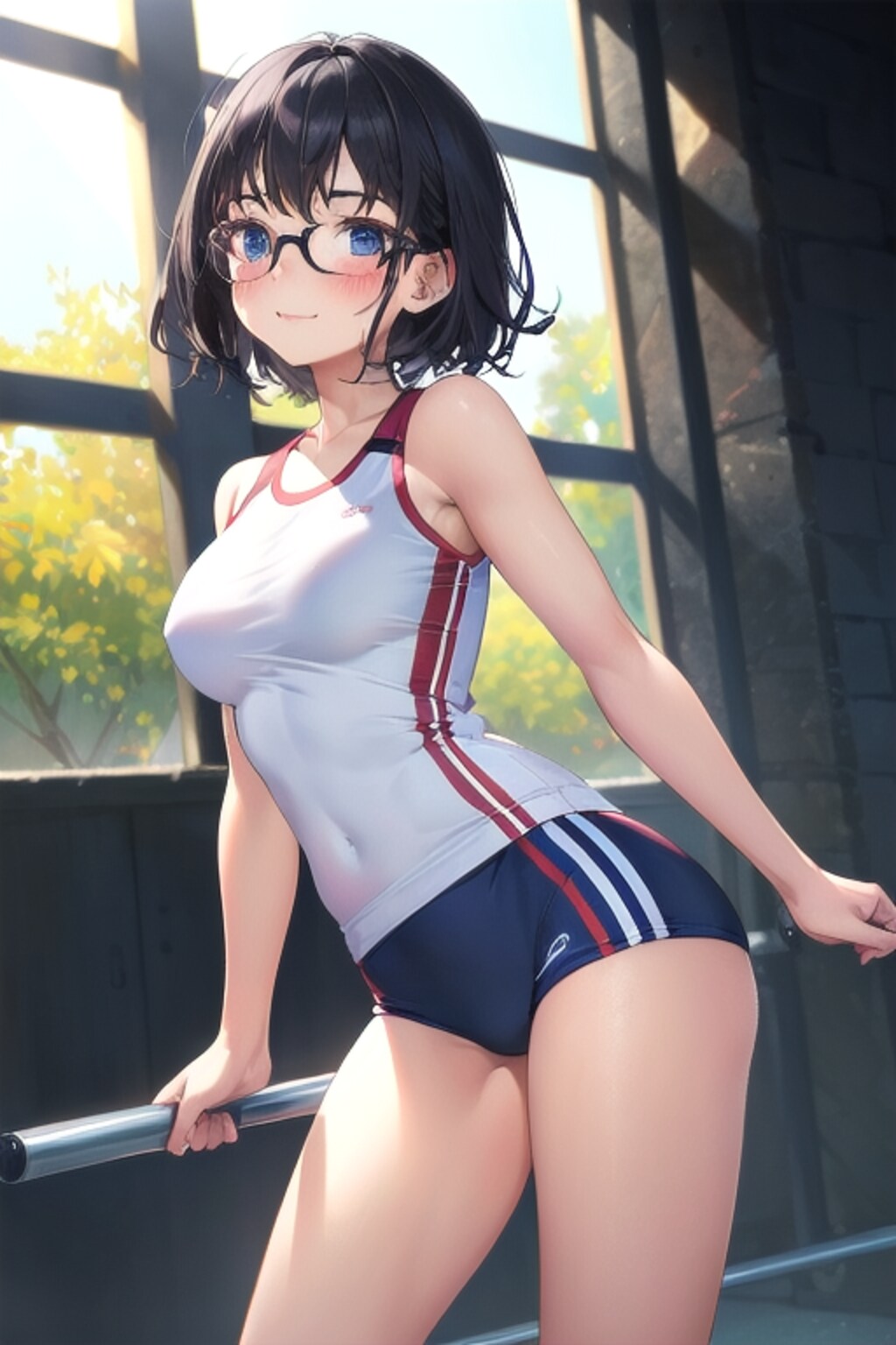 メガネっ娘　自分の武器を理解し、クラス男子を無双しにかかる