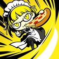 メイドちゃん in マヨナカおピッツァテレビ🍕📺 5枚目