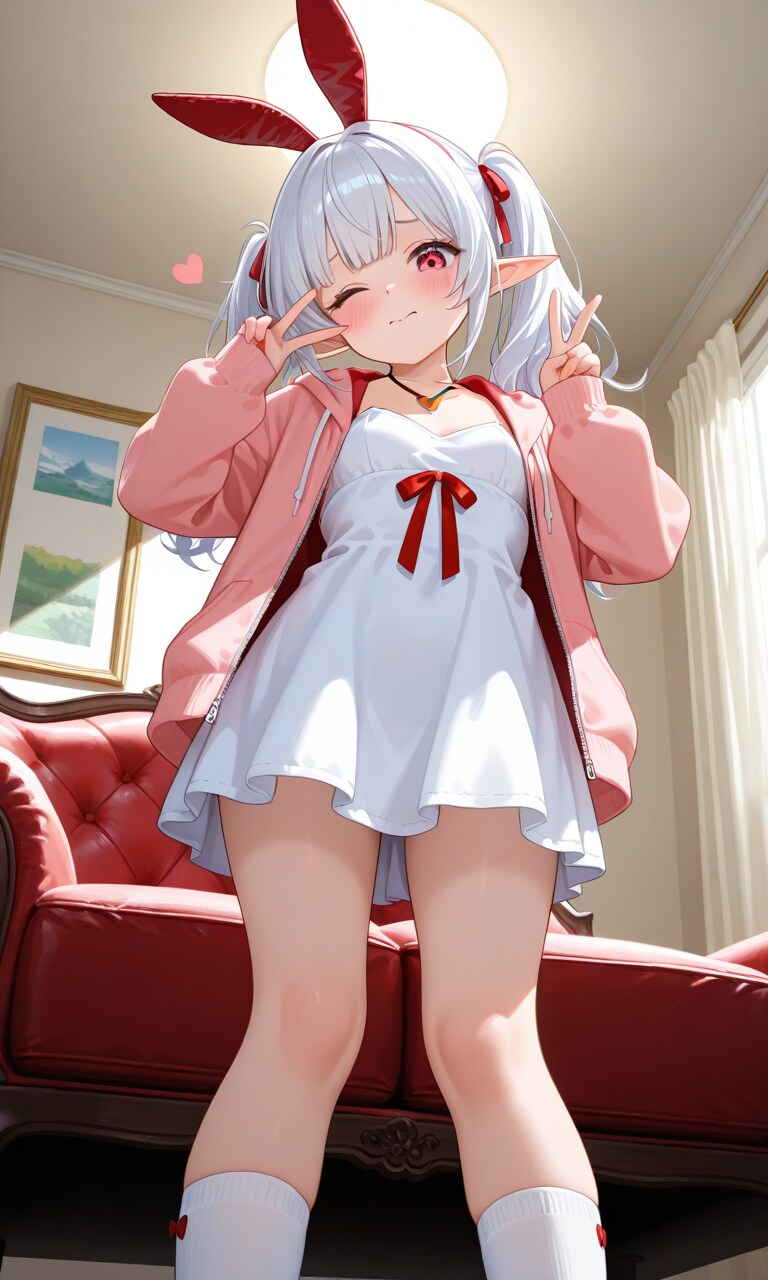 気分だけでもバニーガールのシロネさん | の人気AIイラスト・グラビア