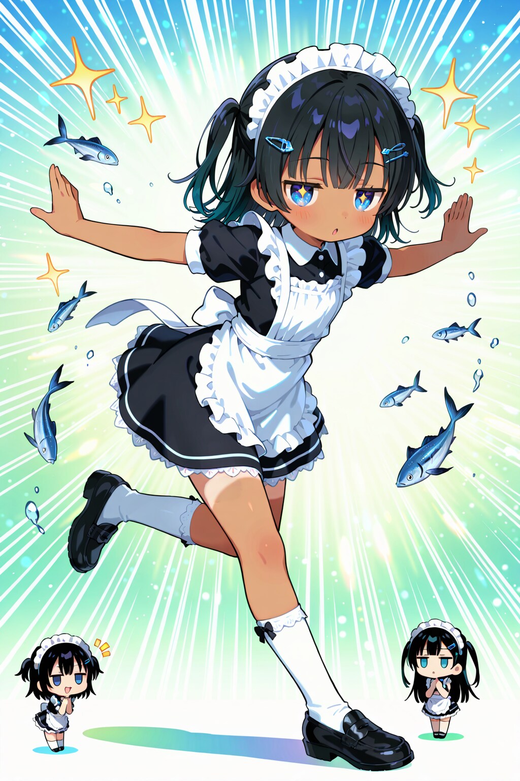 メイドこなつちゃんとちびキャラ～ズ Y912