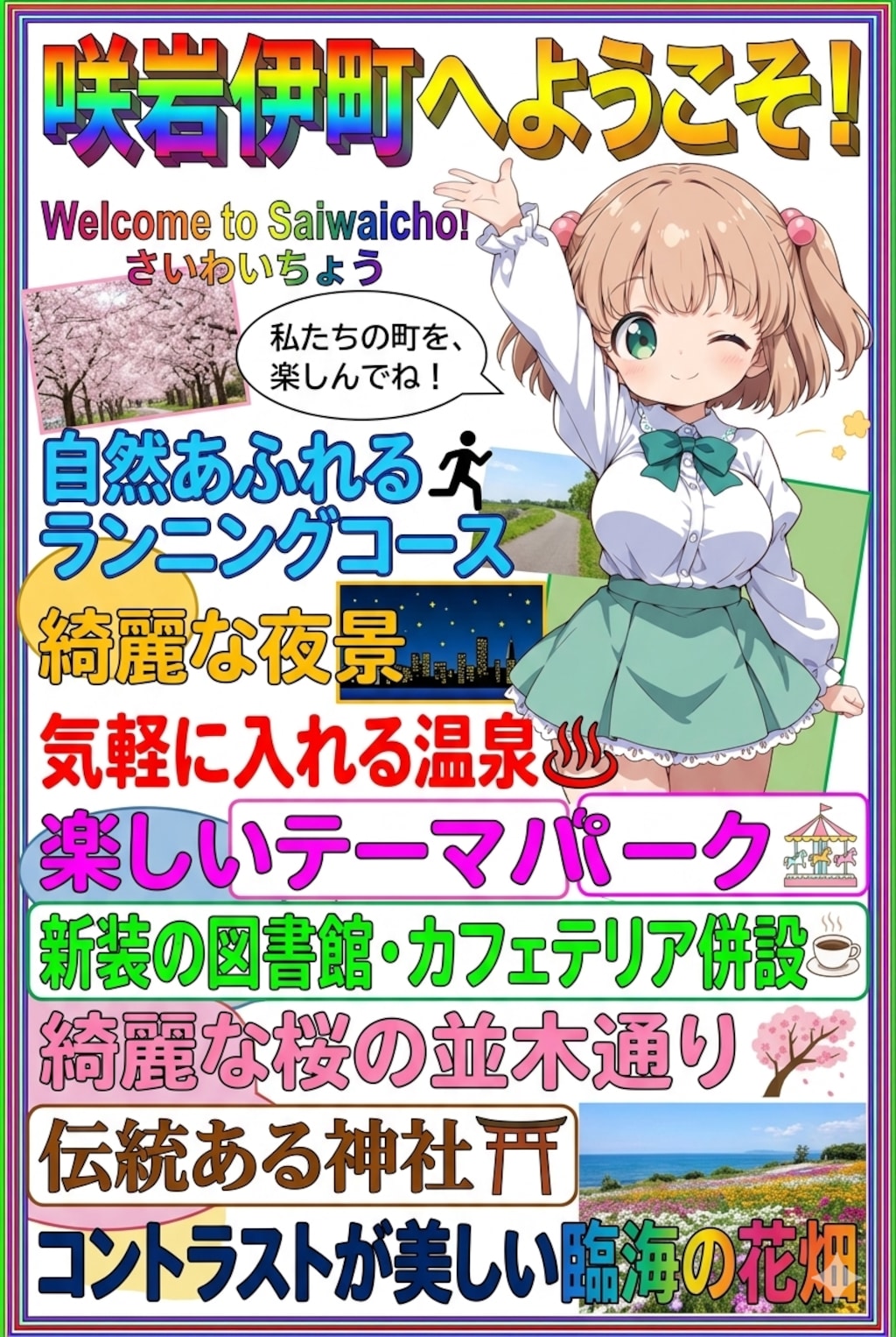 咲岩伊町へようこそ！(初心者バージョン)