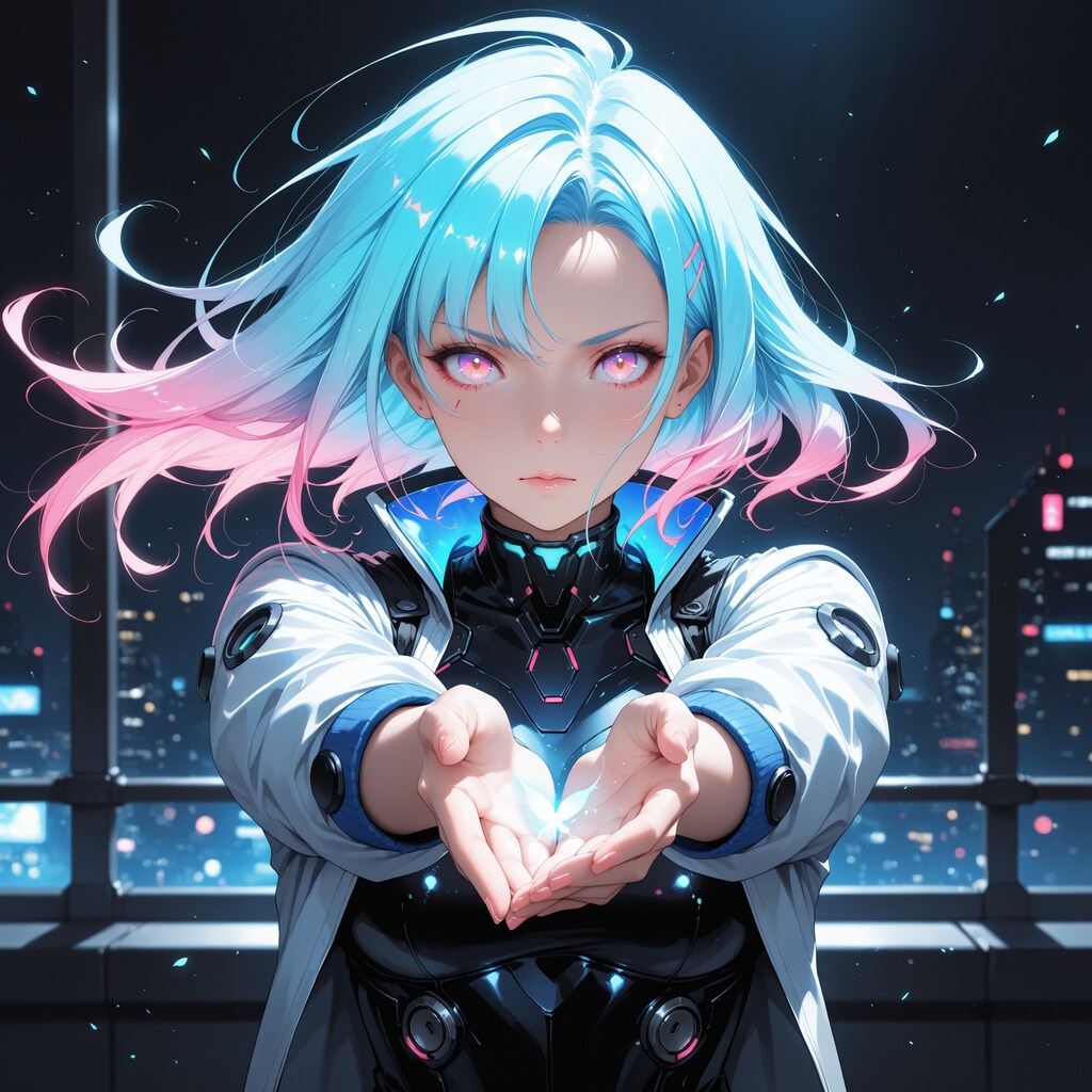 AIの蝶を捕まえた彼女