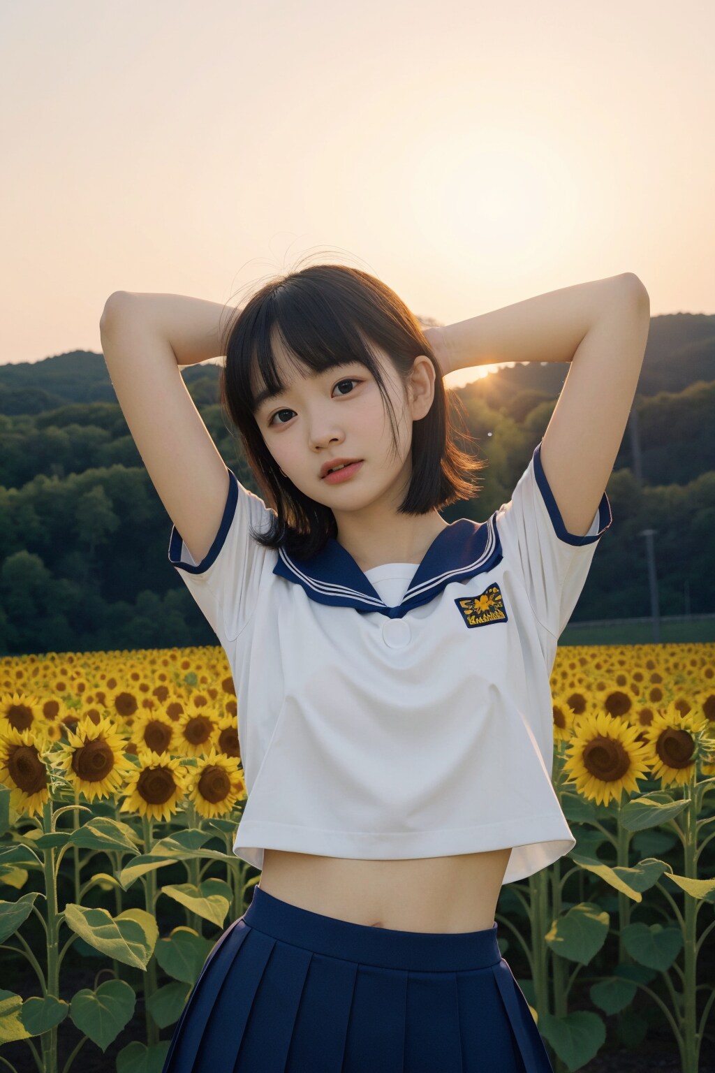 ひまわり娘 #1　女生徒シリーズ