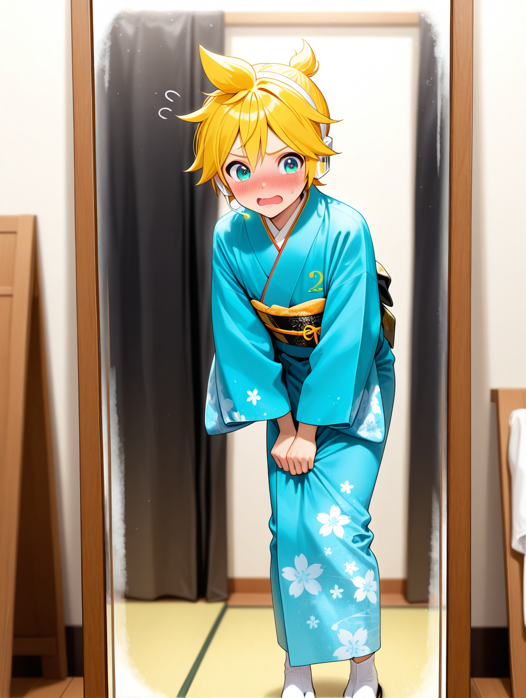 お正月リハーサルレンきゅん