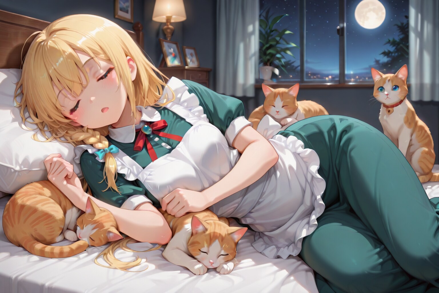 下僕の街にニャオー！