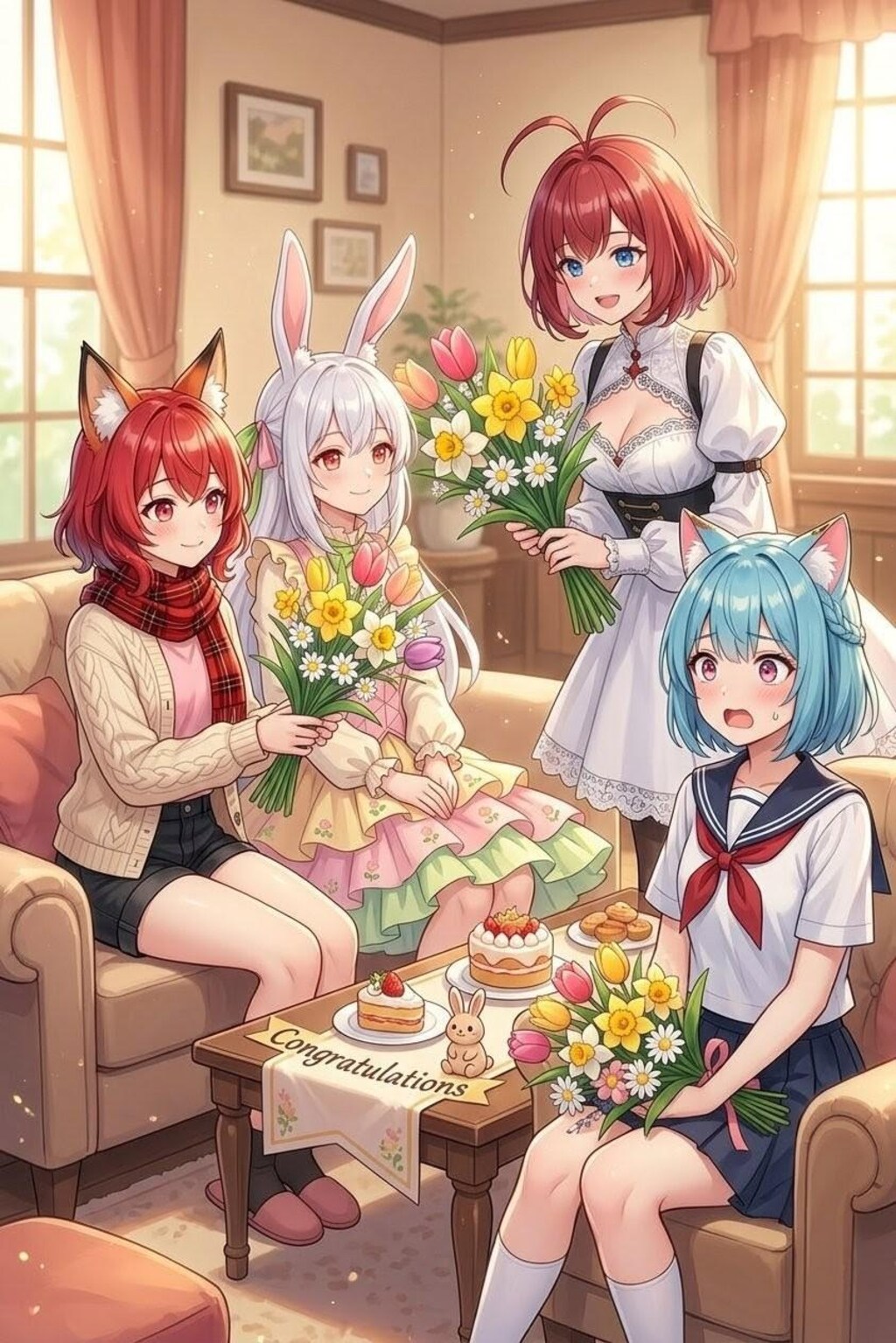 いわしまんさん創作活動3周年記念を祝うべ〜