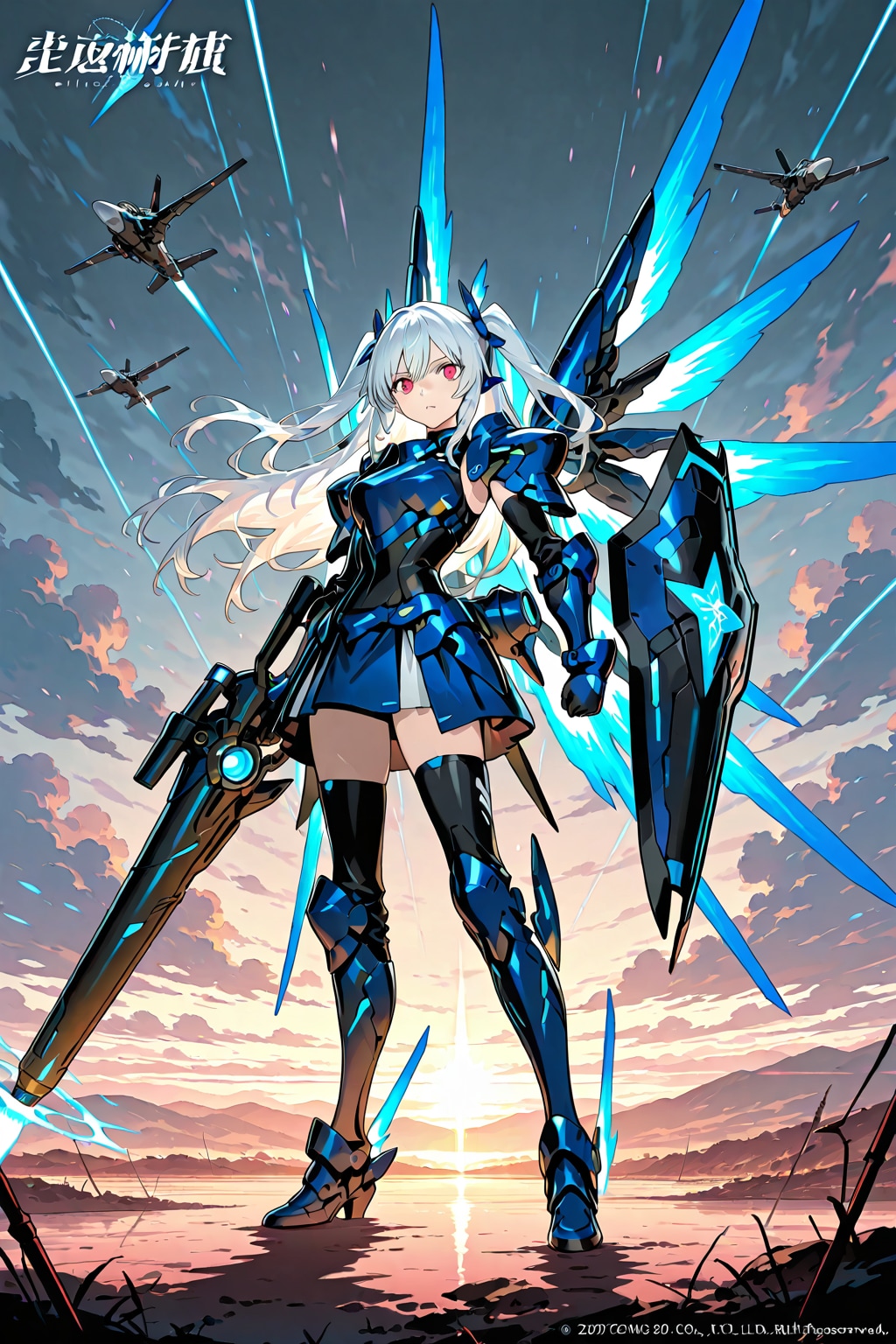 黒スーツのメカ娘 | の人気AIイラスト・グラビア