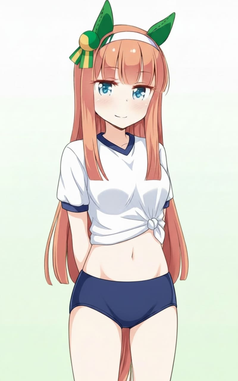 サイレンススズカ へそ出しブルマ
