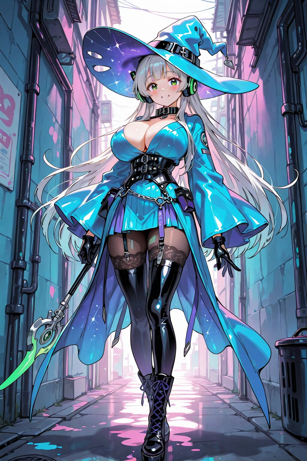 Blue witch